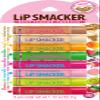 Lip Smacker Original & Best Holiday Flavored Lip Balm Party Pack, Oatmeal Cookie, Vanilla, Mango, Watermelon, Tropical Punch, Cotton Candy, Kiwi, Strawberry, Clear view 1