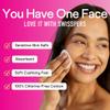 Swisspers Premium Cotton Rounds  100 Count (Pack of 6) - 100% Pure Cotton - Soft, Absorbent, Hypoallergenic Pads for Makeup Removal, Skincare, Baby Care and Facial Cleansing - Lint Free view 4