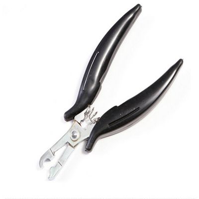 Remeehi C-shape Fusion Bond Crusher Tool for Fusion Nail Tip Hair Extensions