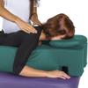 EarthLite Pregnancy Massage Cushion & Headrest - Full Body Pregnancy Bolster/Ideal After Breast Surgery & Lower Back Pain, Teal view 2