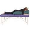 EarthLite Pregnancy Massage Cushion & Headrest - Full Body Pregnancy Bolster/Ideal After Breast Surgery & Lower Back Pain, Teal view 4