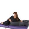 EarthLite Pregnancy Massage Cushion & Headrest - Full Body Pregnancy Bolster/Ideal After Breast Surgery & Lower Back Pain, Black view 2