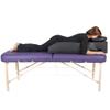EarthLite Pregnancy Massage Cushion & Headrest - Full Body Pregnancy Bolster/Ideal After Breast Surgery & Lower Back Pain, Black view 3