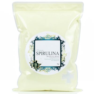 2500ml Premium Spirulina Modeling Mask Powder Pack for Soothing, Moisturizing