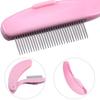 4 Packs Folding Eyelash Comb, Stainless Steel Metal Teeth Eyebrow Separator Comb Lash and Brow Makeup Applicator Brush Professional Tool for Define Lash view 3