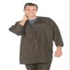 Ladybird Line 428 Unisex Groomer Snap Button Big Shirt. Hair, Water and Bleach Resistant. Barber Apron & Hair Stylist Apron One Size view 2