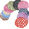 10pcs Women Hair Bun Cover Snoods Hair Net Ballet Dance Skating view 1