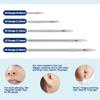 Beauty7 100PCS 15G Gauge 1.4mm Sterilized Surgical Steel Piercing Needles Body Ear Navel Nipple Piercing view 4