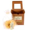 Natural Yellow Sea Wool Sponge 6 Inches. Perfect for Bath, Shower & Body Care. Super Soft & Not Skin Irritating. Baby Approved. Luxury Sponge in a Bag & Craft Box view 1
