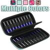 20 Bottle Essential Oil Carrying Case Premium Hard Shell Protection for up to 20 Bottles  Perfect for Roller and Standard Bottles 5ml to 10ml  Great for Travel (Teal Suede) view 1