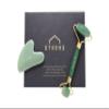 ETHONS Jade Roller & Gua Sha 2 in 1 For Face - Premium Construction Face Massager - Skin Tightening De-Puff Face Scraper - Anti Aging - Relieves Headache & TMJ [Gift-Ready Packaging] view 1