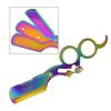 Barber Salon Straight Cut Throat Wet Shaving Razor 5 Colours - Double Ring (MULTI) view 1