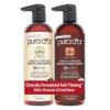 PURA D'OR Clinically Formulated Biotin Shampoo & Conditioner For Hair Thinning - 2X Concentrated Proprietary Herbal Blend Thickening Products For Women & Men, Sulfate Free, 16oz x2 view 1