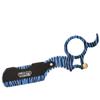 Barber Salon Straight Cut Throat Wet Shaving Razor 8 Colours - Single Ring (BLUE/BLACK) view 1