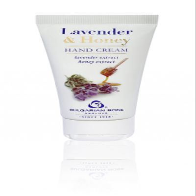 Bulgarian Lavender and Honey Hand Cream with Natural Lavender & Honey Extract for moisturizing and rejuvenating the skin