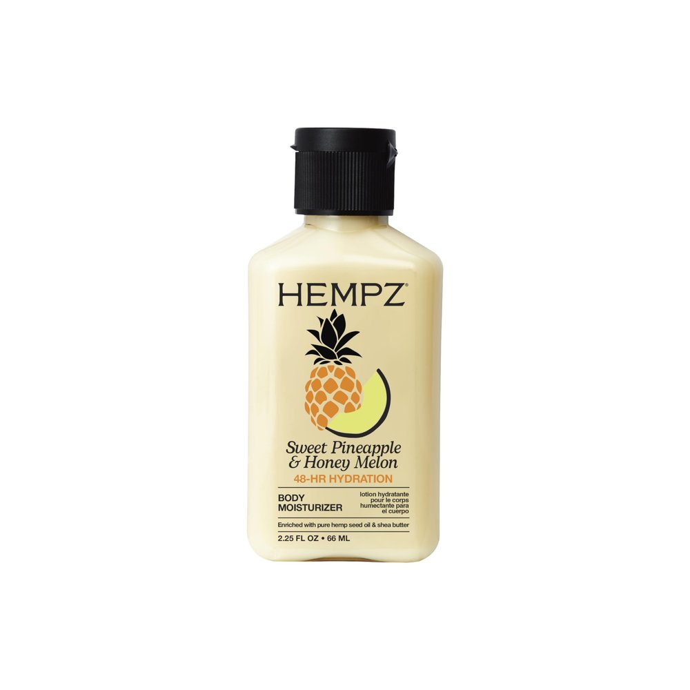 Hempz Herbal Body Moisturizer, Sweet Pineapple & Honey Melon, 2.25 oz