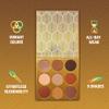 Juvia's Place Palette The Warrior - Warm Golds, Browns & Bronzes, Shades of 9, Warm and Neutral Palette, Pigmented Makeup Palette Eye Color & Shine view 3