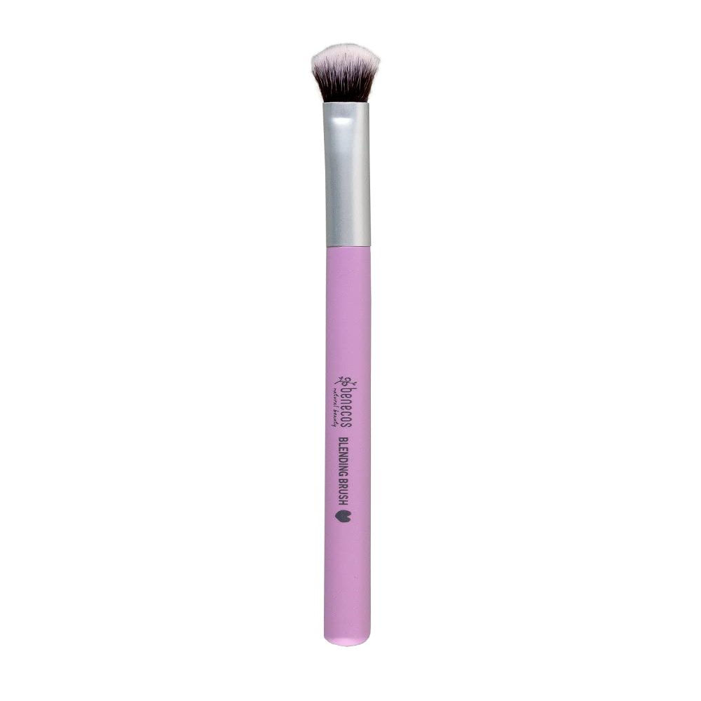 Benecos Organic Cosmetics - Blending Brush - Vegan - Suitable for People Allergic to Animal Hair