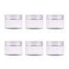 100G/3.3 Oz Jars PET Plastic Empty Cosmetic Containers Cases Cream Lotion Box Ointments Bottle Food Bottle Makeup Pot Jar Pack of 6Pcs view 1