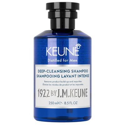 1922 by J.M. Keune Deep Cleansing Shampoo, Clarifying & Strengthening Cleanser for Men, 8.5 Fl Oz