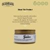 Golden Beards Organic Hair Pomade  3.3 oz  Natural Styling Cream with Medium Hold & Matte Finish  Handmade, Vegan & Cruelty-Free Hair Grooming view 2