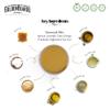 Golden Beards Organic Hair Pomade  3.3 oz  Natural Styling Cream with Medium Hold & Matte Finish  Handmade, Vegan & Cruelty-Free Hair Grooming view 3