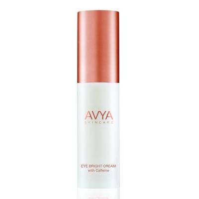 AVYA Eye Bright Cream (0.5oz/15ml) - Advanced Ayurvedic Skincare/Caffeine Reduces Dark Circles and Puffiness/Tightens and Reduces Fine Lines Around Eyes
