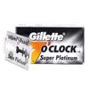 100 7 O'clock Super Platinum Double Edge Safety Razor Blades (20x5) - AKA 7'Oclock Black - Premium Blades on Display Card view 4