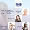 Dr. Fischer Gray Hair Shampoo. Volumizing and Clarifying for Silver Hair, Blonde Hair, Thinning, Colored & Brassy Yellow Tones. view 4