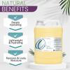 cocojojo Pure Bitter Almond Oil - Unrefined, Cold Pressed, Extra Virgin, All Natural - Perfect for Hair, Face, Skin, Nails (1 Gallon) view 4