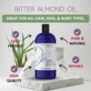 cocojojo Pure Bitter Almond 32 oz 1 Quart Oil Unrefined Cold Pressed Extra Virgin All Natural Perfect for Hair Face Skin Nails view 2