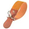 Grandslam Leather Strop for Straight Razor Sharpening and Smooth - Professional Straight Razor Knife Cowhide Dual Strop Yellow view 1