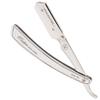 Parker SRX Straight Razor  All Stainless Steel Barber Razor with Clip-Type Blade Holder for Disposable Blades  Ideal for Precision Wet Shaving at Home or Barbershop  Iconic Brand view 3