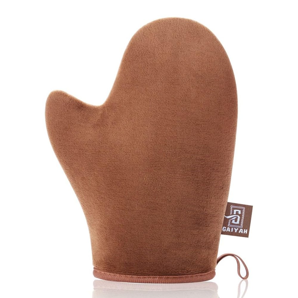 GAIYAH Self Tanning Mitt Applicator Self Tanner Mitt Applicator Tanning Mitts Self Tanner With Thumb Ultra Soft Tanning Glove For Self Tan Mitt