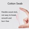 1600PCS Pointed Cotton Swabs 2.75 Inch Microblading Cotton Swab,Cotton Swabs Precision Tips,Cotton Swabs with Wooden Stick,Micro Swabs for Makeup Cosmetic,Nail cleaning view 3