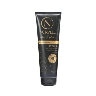 Norvell Post Self Tanner pH Balancing Cleanser Body Wash 8.5 fl oz  Gentle Self Tan Safe Formula to Maintain Even Color, Extend Sunless Tanning & Leave Skin Soft and Hydrated