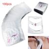 COOSKIN 100 Pairs Eye Gel Patches, Lint Free Eye Gel pads for Eyelash Extension,Eye Mask Beauty Tool (Girl) view 2