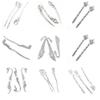 24 Pieces Jewelry Making Charms Cloud Bookmark Hair Sticks Fox Hairpin Mermaid Cherry Blossoms view 1