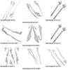 24 Pieces Jewelry Making Charms Cloud Bookmark Hair Sticks Fox Hairpin Mermaid Cherry Blossoms view 2