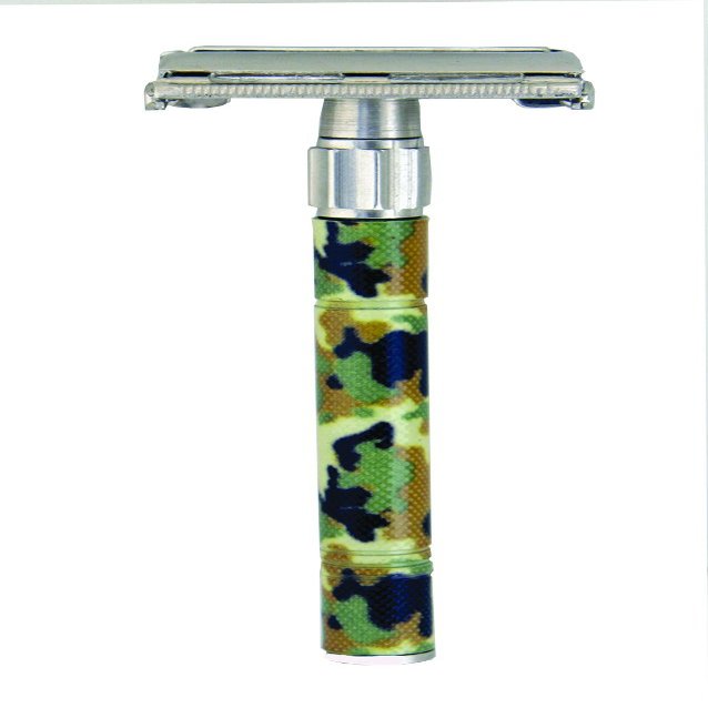 Body Toolz cs888 Retro One Classic Shaving Razor, Cami Pole Design, 3.2 Oz