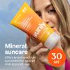 ATTITUDE Mineral Sunscreen with Zinc Oxide, SPF 30, EWG Verified, Broad Spectrum UVA/UVB Protection, Dermatologically Tested, Vegan, Tropical, 5.2 Ounces view 2