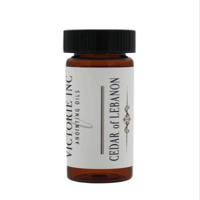 Cedar of Lebanon Anointing Oil 1/4 oz. Package of 3 for Prayer