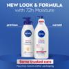 NIVEA Intense Healing Body Lotion for Very Dry, Itchy Skin with Glycerin, Provitamin B5 and Niacinamide, 72-Hour Body Moisturizer, Holiday Gifts for Self Care, 16.9 Fl Oz Pump Bottle view 2