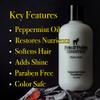 Pete & Pedro PEPPERMINT CONDITION - Peppermint Daily Haircare Conditioner for Men & Women | Creamy Conditioner Hydrates & Heals Dry, Damaged Hair | As Seen on Shark Tank, 8.5 oz. view 2