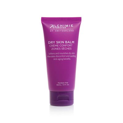 Alchimie Forever Dry Skin Balm | Silky Cream Balm Softens & Nourishes Dry, Chapped, Shea Butter, Jojoba, & Willow Bark I Ideal for Hands, Feet, Elbows, Knees I Anti-Aging 3oz