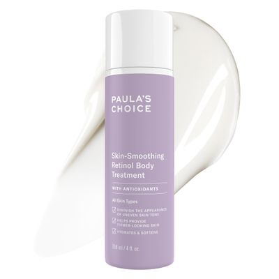 Paula's Choice Retinol Skin-Smoothing Body Lotion Treatment, Body Cream with Shea Butter, Vitamin C & E Lotion, All Skin Types, Anti-Aging Body Moisturizer, Reduce Dryness, Fragrance-Free, 4oz
