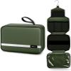 Maliton Toiletry Bag for Men & Women Large Toiletry Bags for Traveling Hanging Toiletry Bag Hygiene Bag with 4 Compartments Waterproof Bathroom Shower Bag(Olive Green) view 1