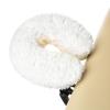 Saloniture Fleece Massage Table Pad & Face Cradle Set - Soft and Comfortable 1/2" Thick Facial Bed and Headrest Cover - Natural view 3