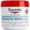 Eucerin Advanced Repair Body Cream for Very Dry Skin, Fragrance Free Daily Body Moisturizer, 16 Oz Jar view 1