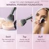 Mineral Powder Foundation for Sensitive Skin, Powder Sunscreen with SPF 26, All Natural Ingredients, Anti-oxidant protection, Made in the Shade by Dermaflage, 5g (Porcelain) view 3